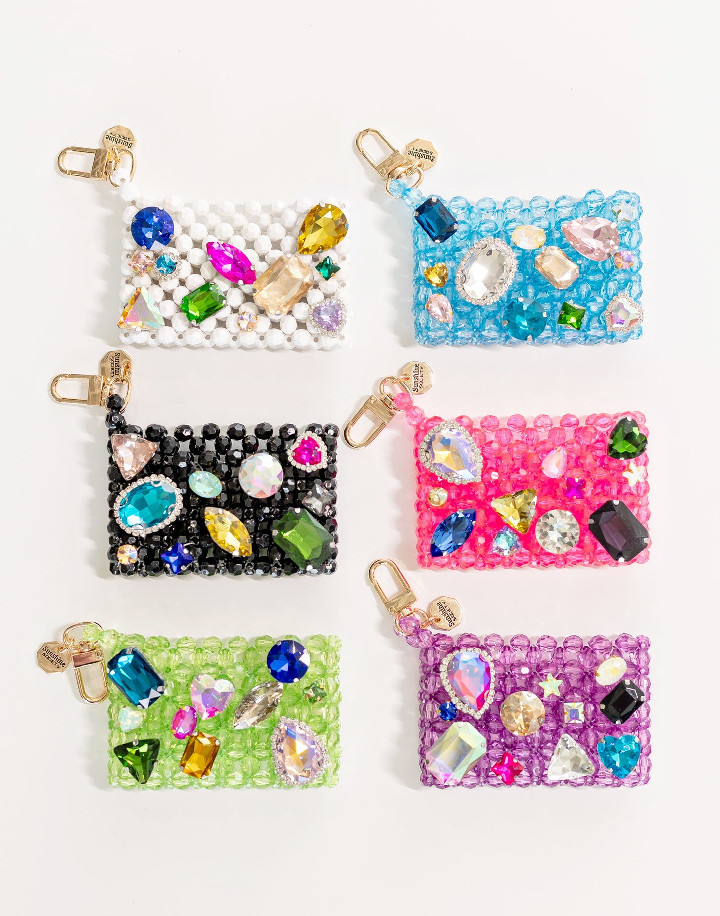 Crown Jewels Cardholder, Black