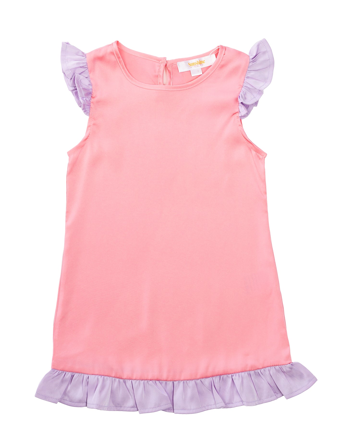 Kids Bubblegum Silky Dress
