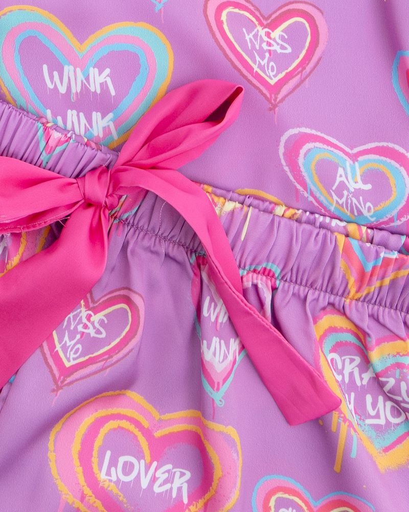 Kids Crazy 4 You Silky Short Set