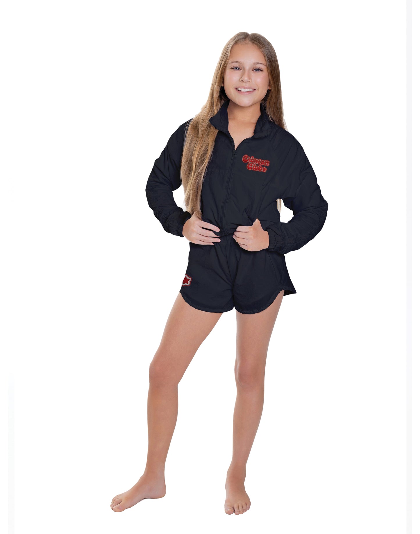 Kids Crimson Club Track Jacket