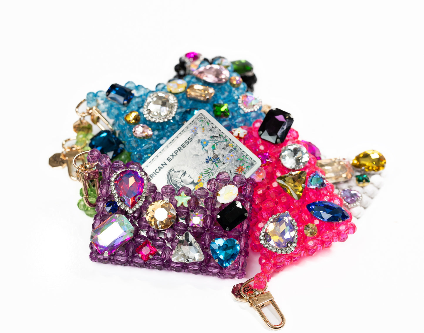 Crown Jewels Cardholder, Pink