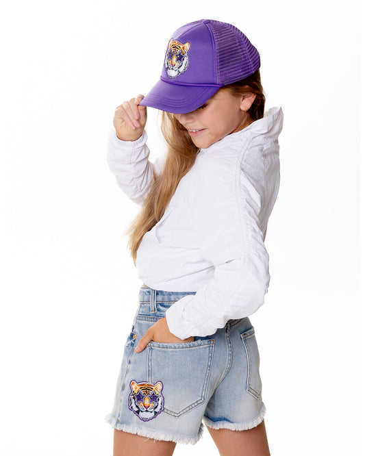 Denim Shorts, Tiger