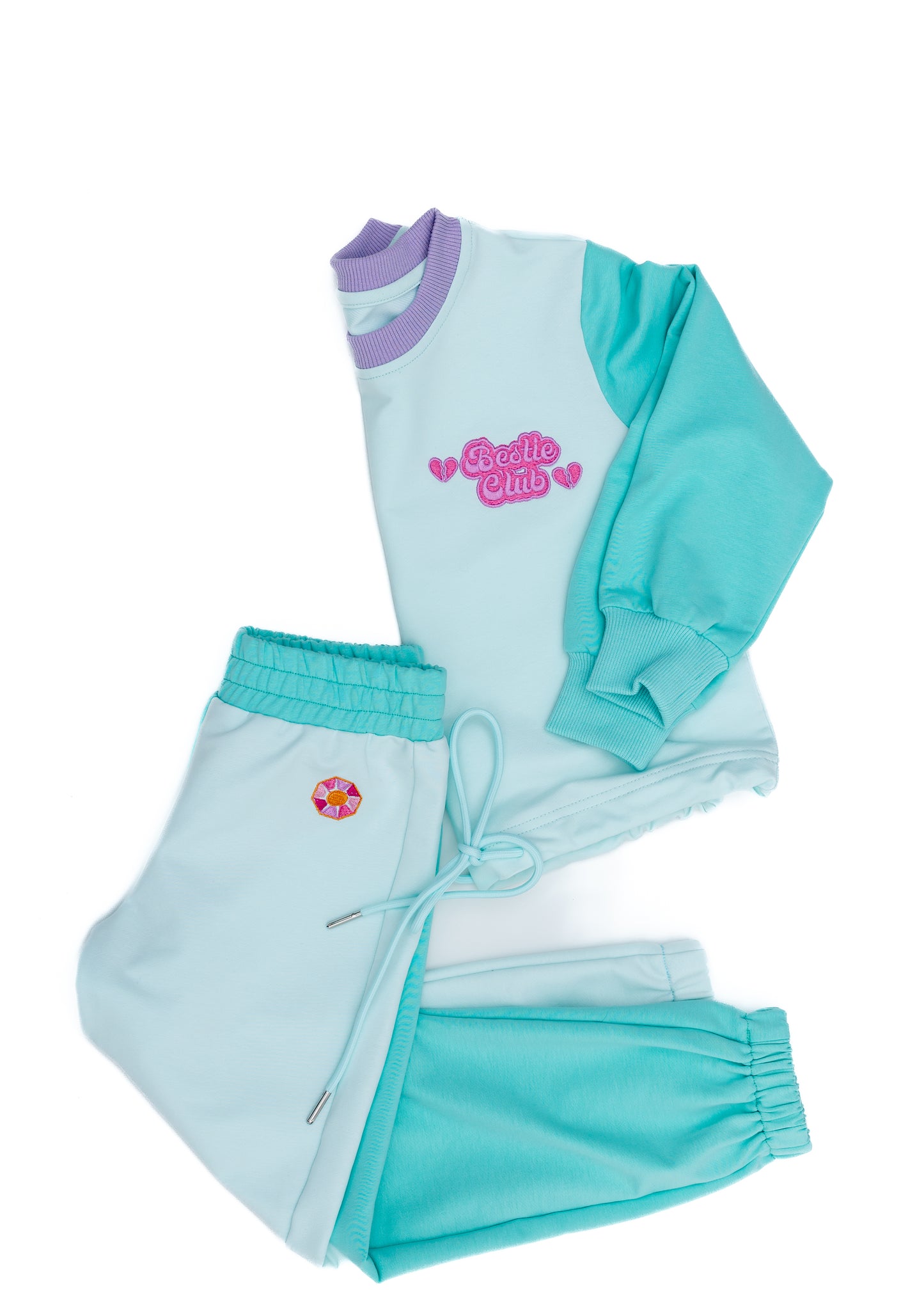Kids Bestie Club Jogger Set