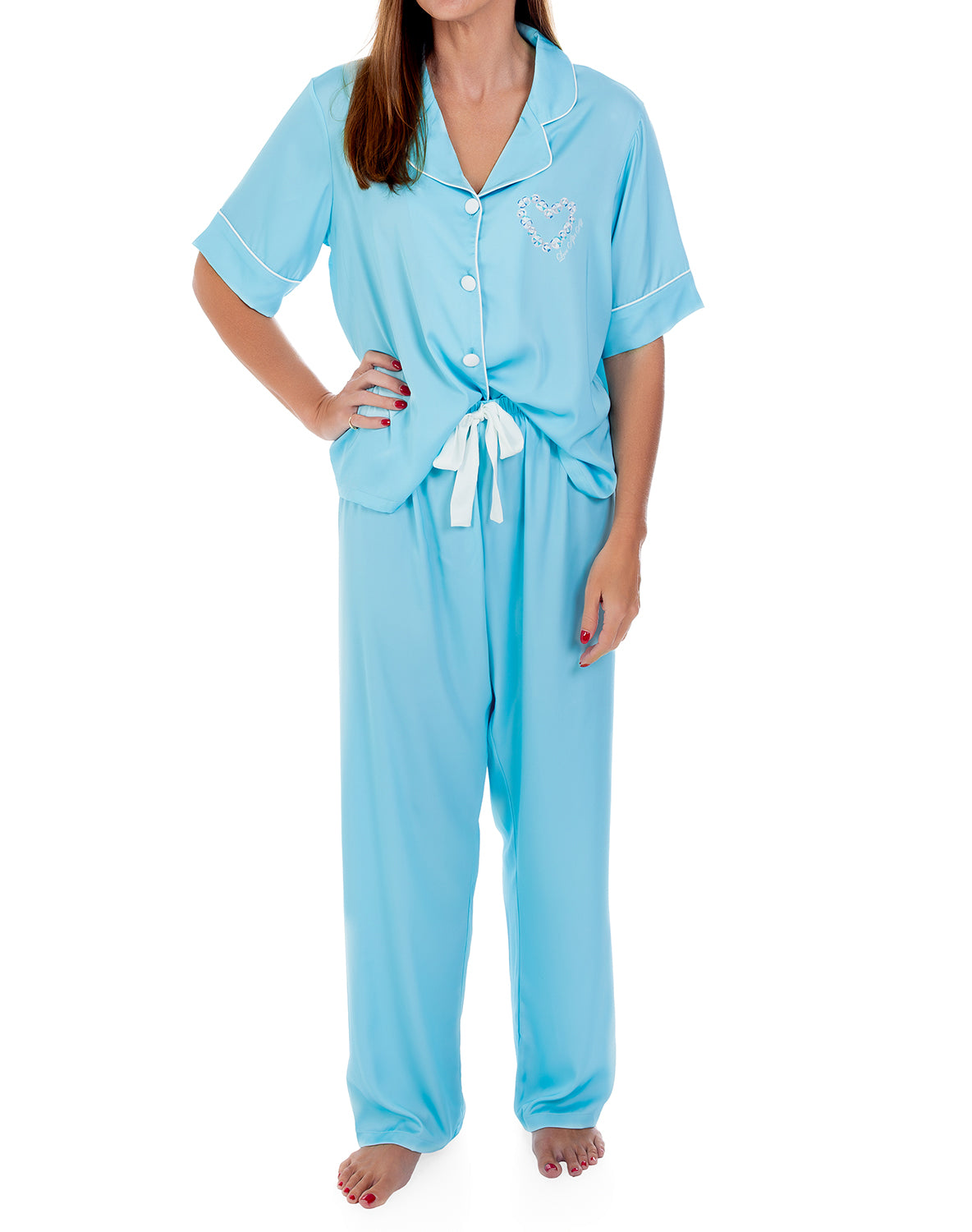 Love After All Silky Pant Set, Bridesmaid
