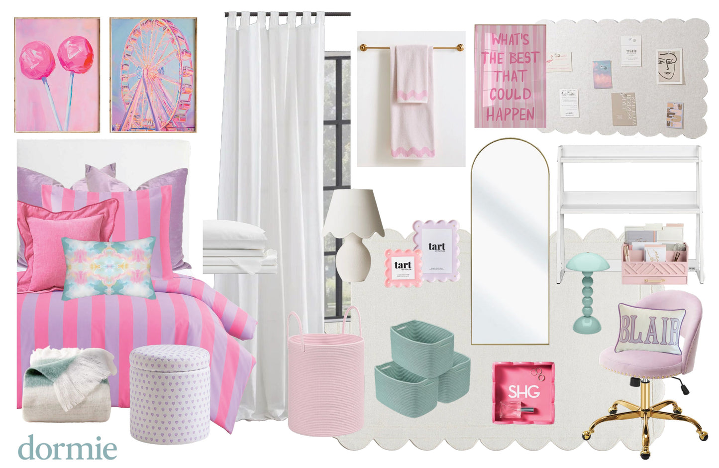 Cotton Candy XL Twin Duvet & Sham Set