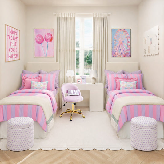 Cotton Candy XL Twin Duvet & Sham Set
