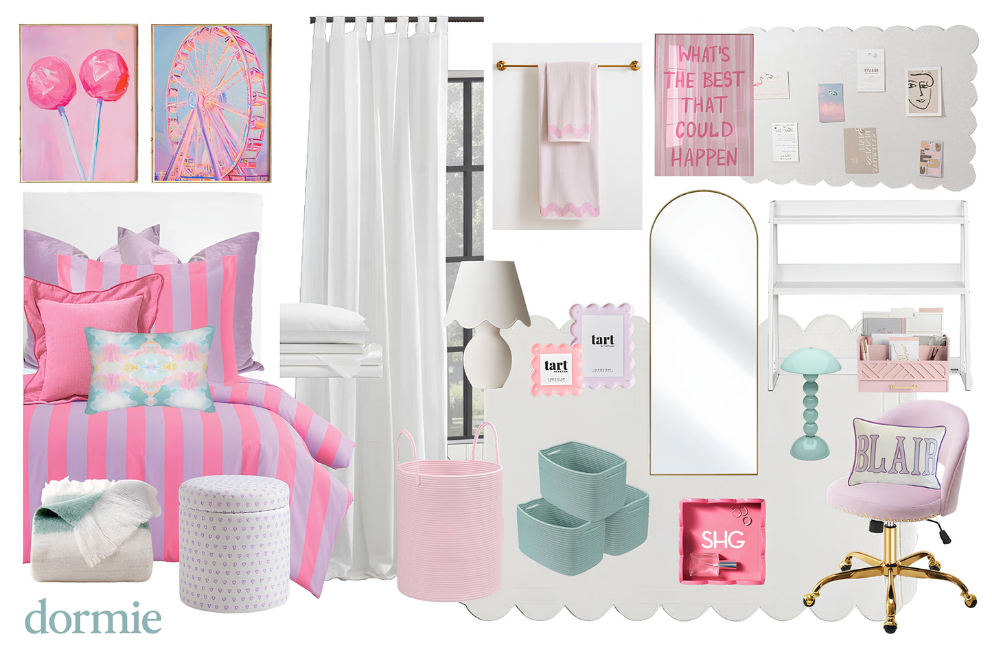 Cotton Candy XL Twin Duvet & Sham Set