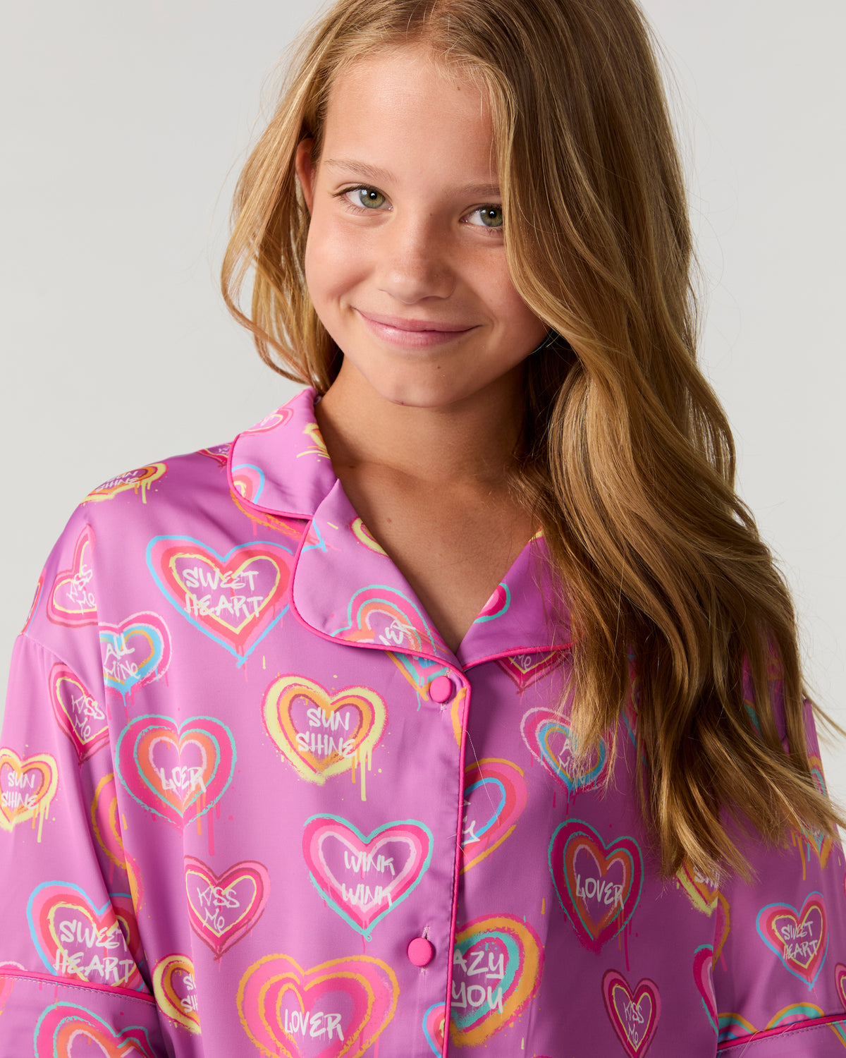 Kids Crazy 4 You Silky Short Set
