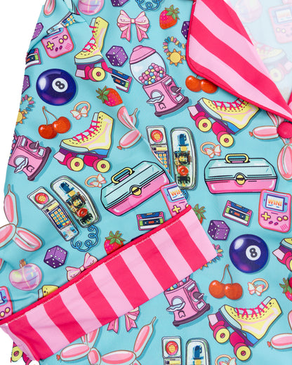 Kids Silky 90's Girl (Short Sleeve w/ Shorts)