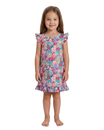 Kids Disco Queen Silky Dress