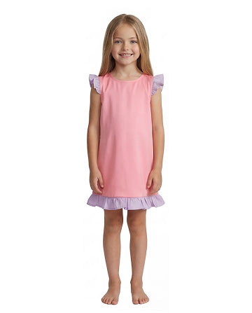 Kids Bubblegum Silky Dress