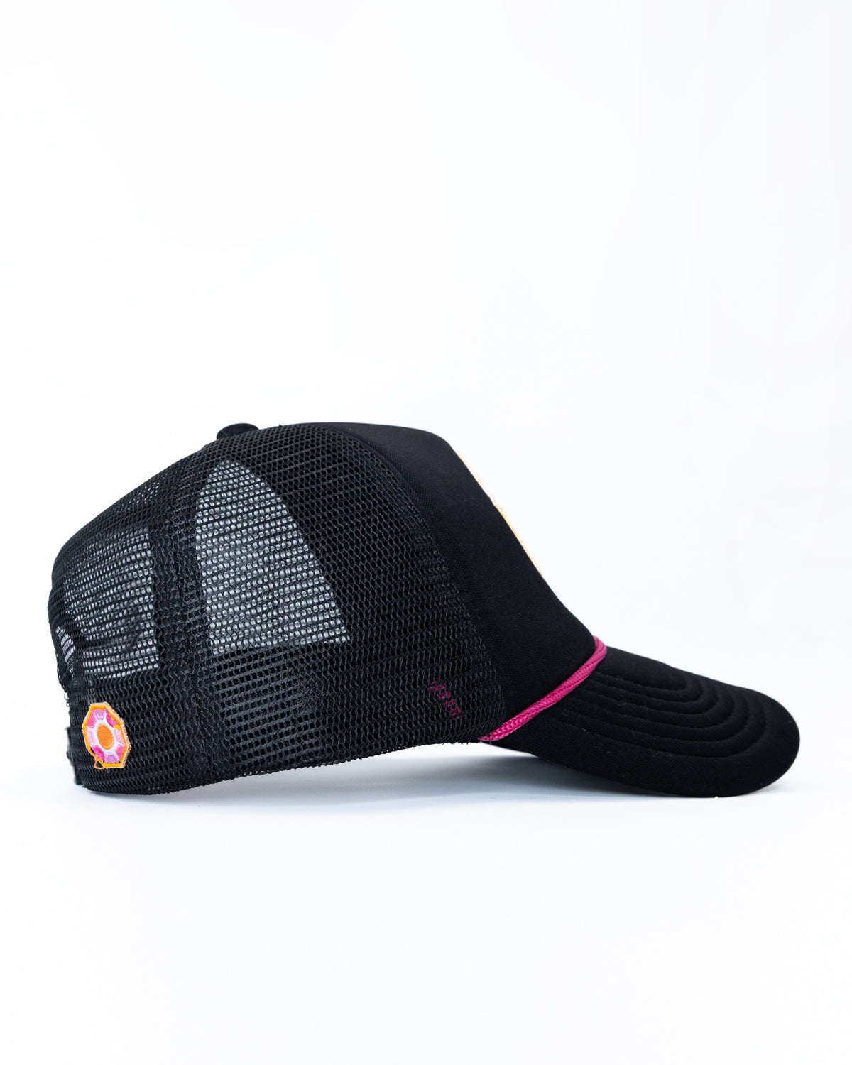 Solitaire Sun Trucker Black Hat