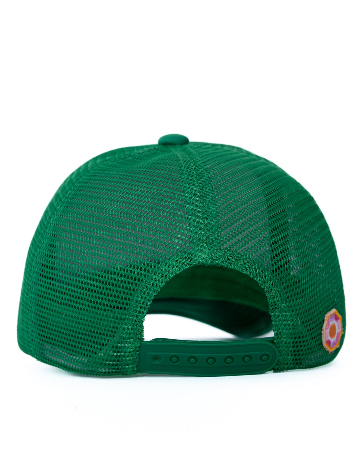 Solitaire Sun Trucker Green Hat