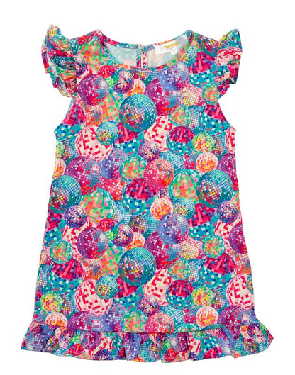 Kids Disco Queen Silky Dress