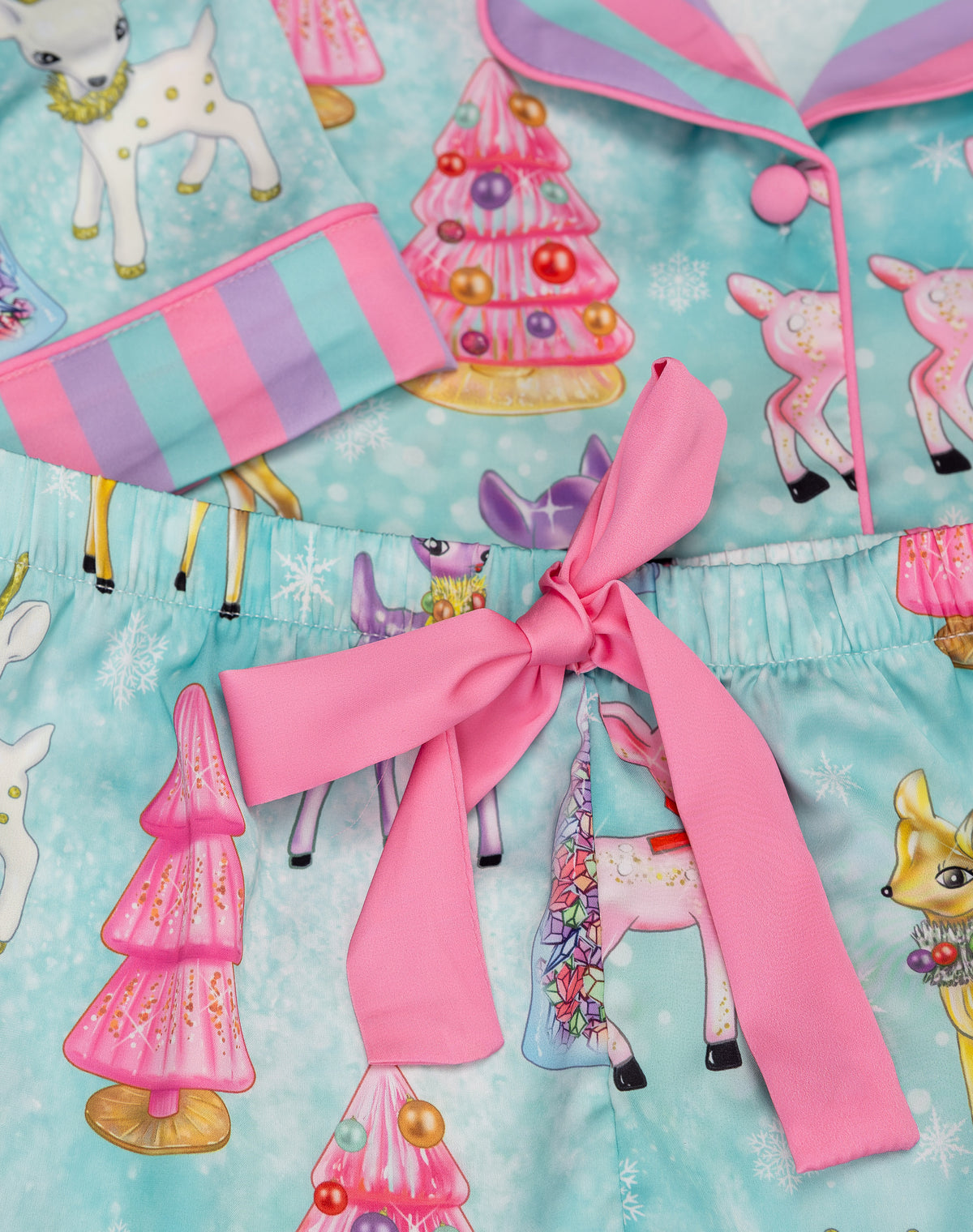 Kids Prancer Silky Short Set