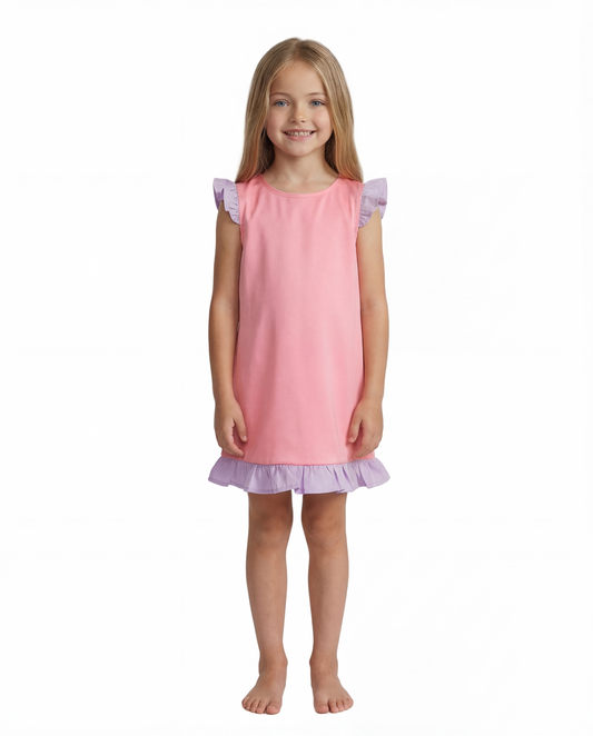 Kids Silky Bubblegum Silky Dress