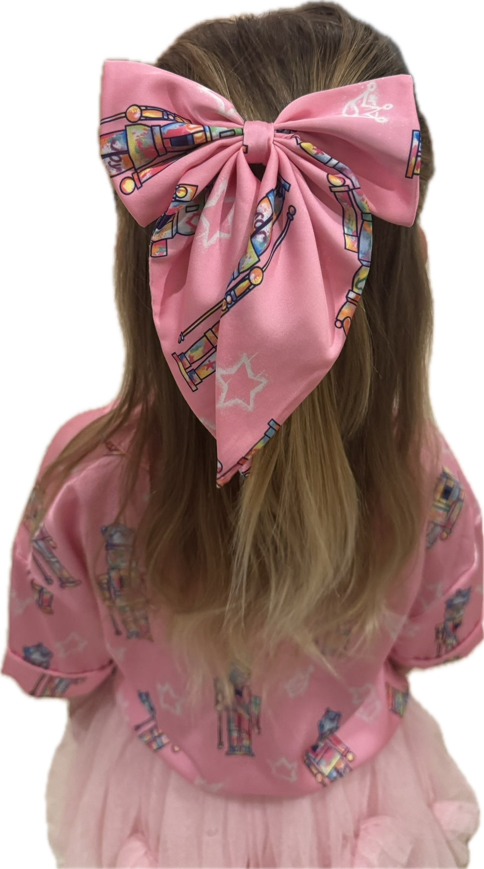 Nutcracker Hair Bow Pink Online