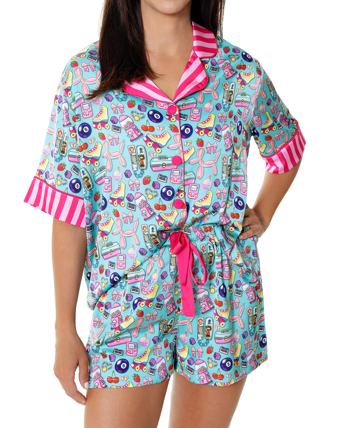 90's Girl Silky Set