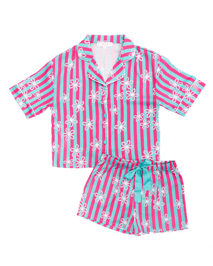 Kids Daisy Silky Short Set
