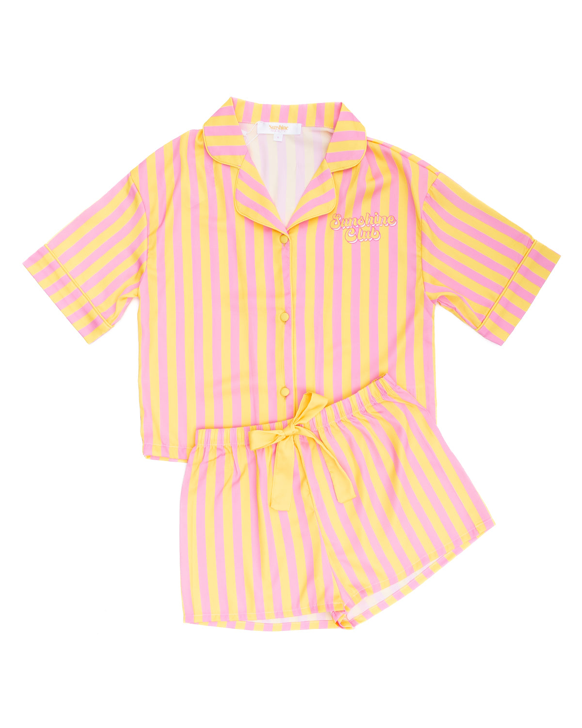 Kids Sunshine Club Silky Short Set