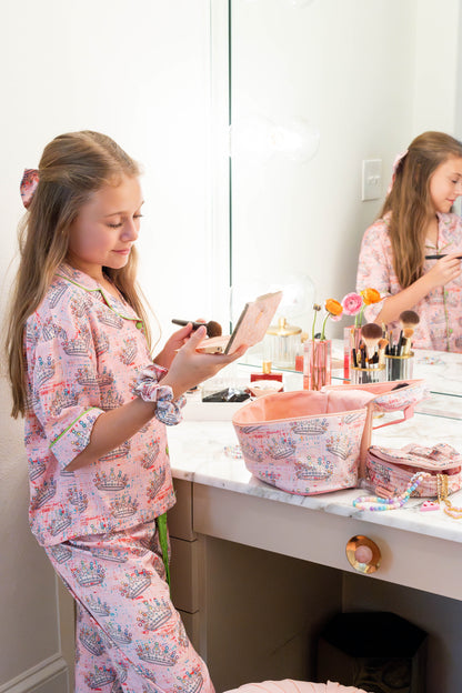Kids Crown Jewel Silky Pant Set