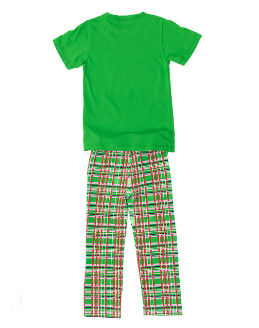 Mens Holiday Plaid Set