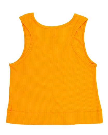 Kids Sunshine Classic Ribbed Tank, Orange