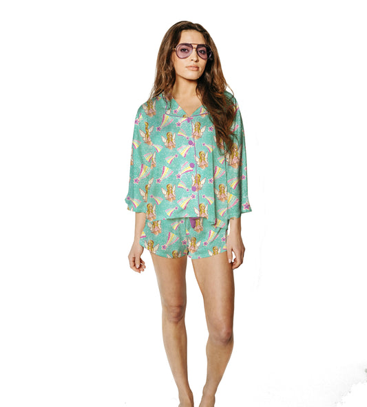 Silky Tink (3/4 Sleeve w/ Shorts)