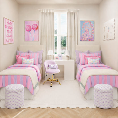 Cotton Candy XL Twin Duvet & Sham Set