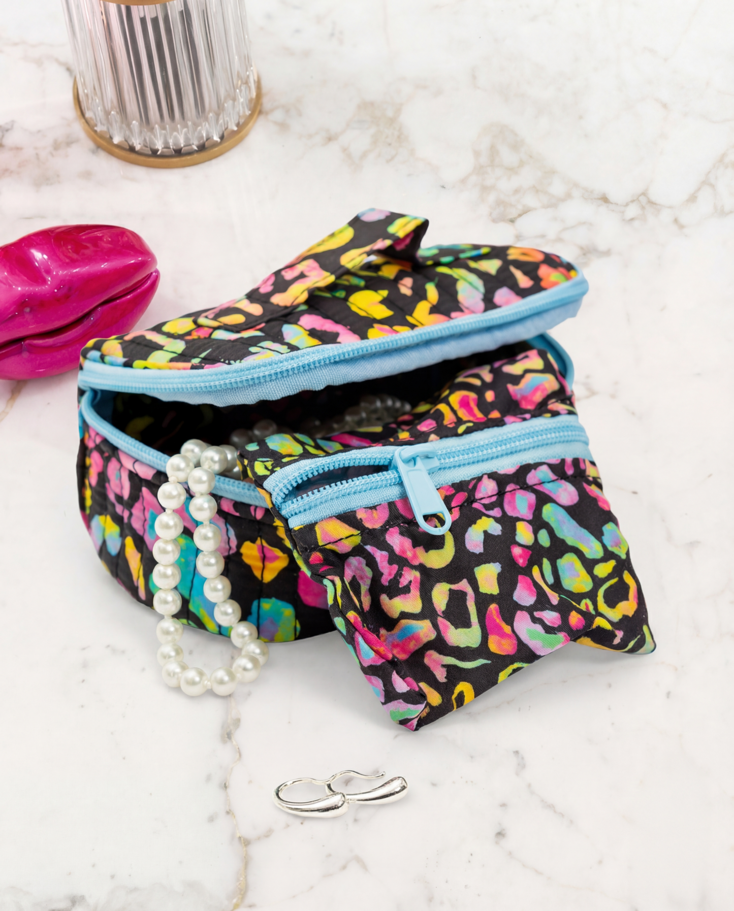 Jewelry Bag, Bright Animal