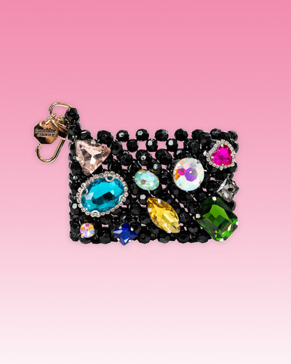 Crown Jewel Cardholder, Black