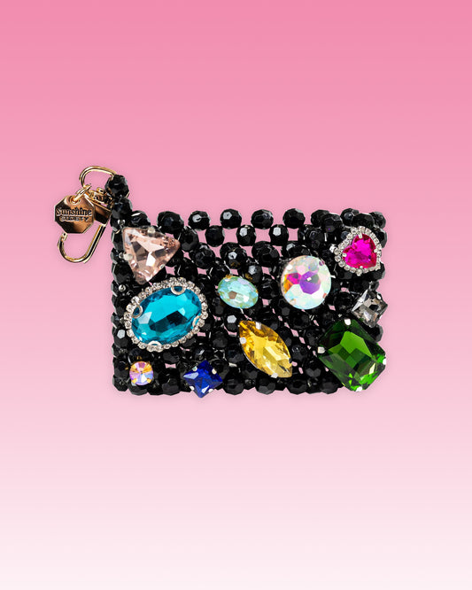 Crown Jewel Cardholder, Black