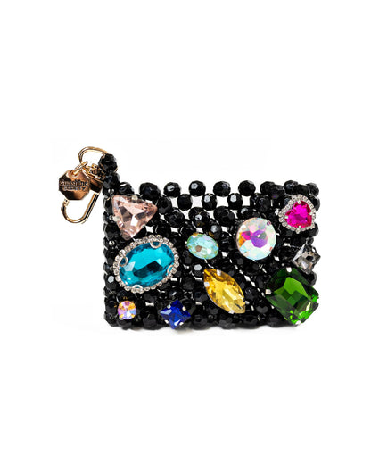 Crown Jewel Cardholder, Black
