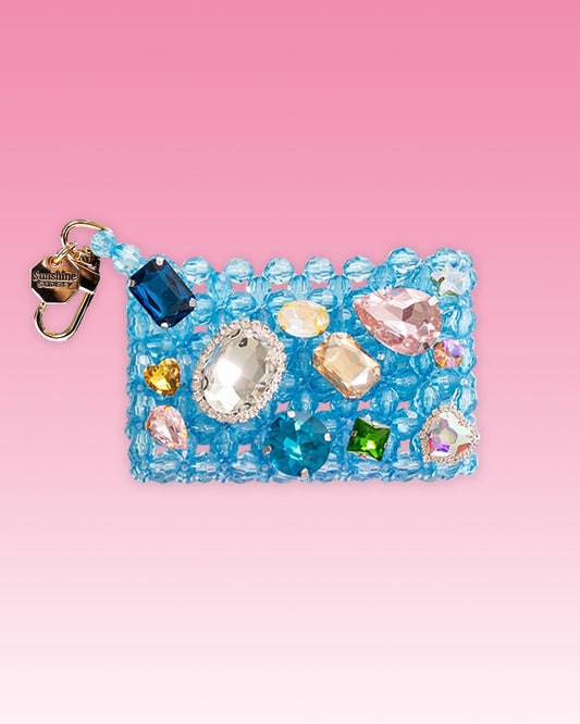 Crown Jewel Cardholder, Blue