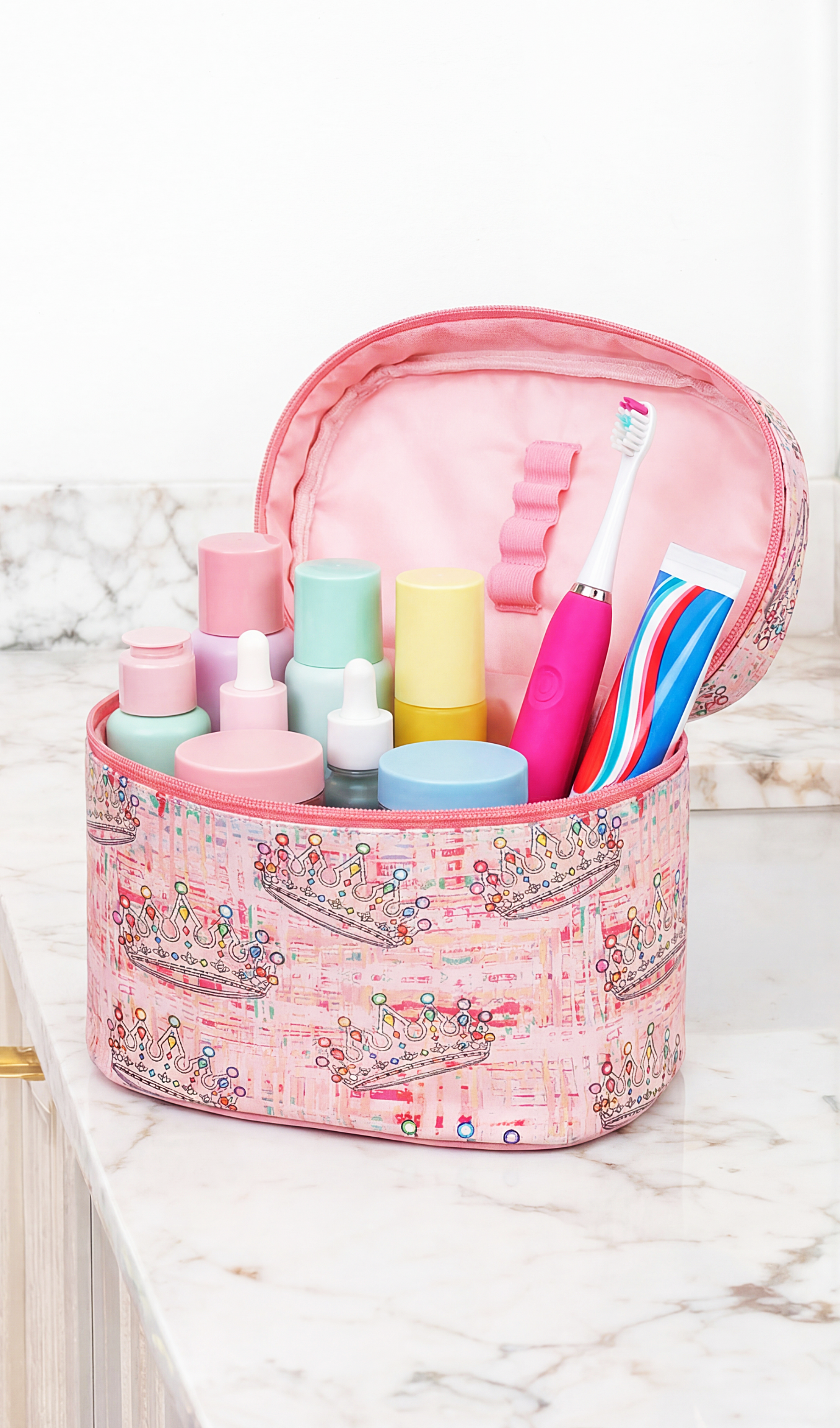Toiletry Bag, Crown Jewel