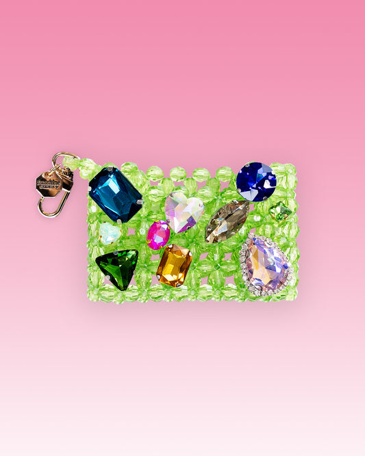 Crown Jewel Cardholder, Green