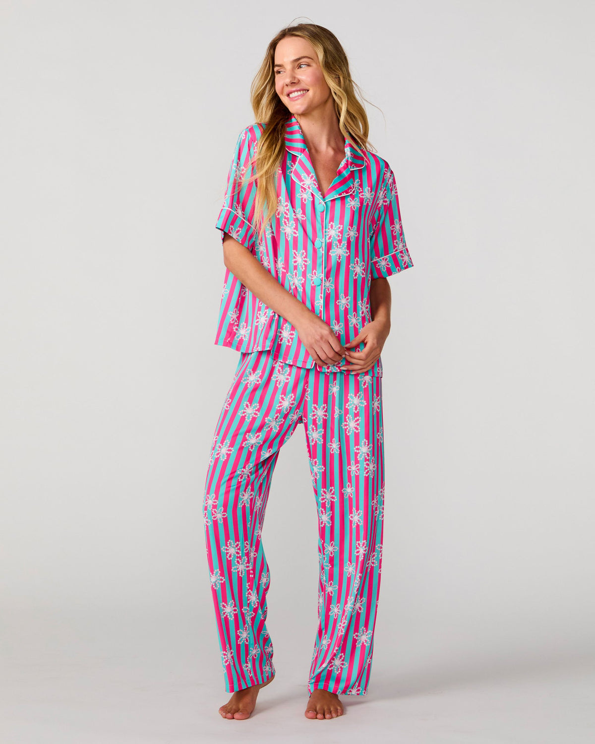 Daisy Silky Pant Set