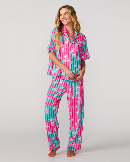 Daisy Silky Pant Set