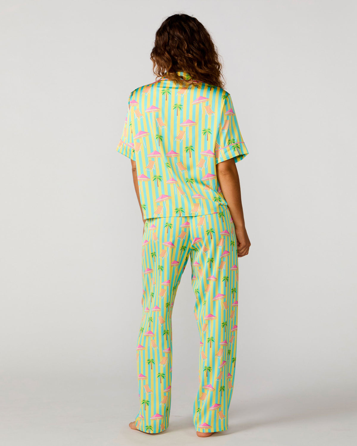 Cabana Club Silky Pant Set