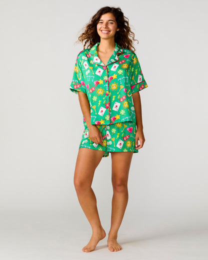 Lucky Silky Short Set