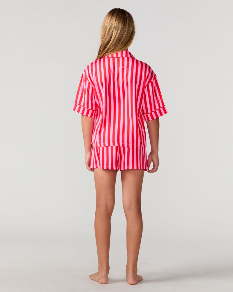 Kids Christmas Club Silky Short Set