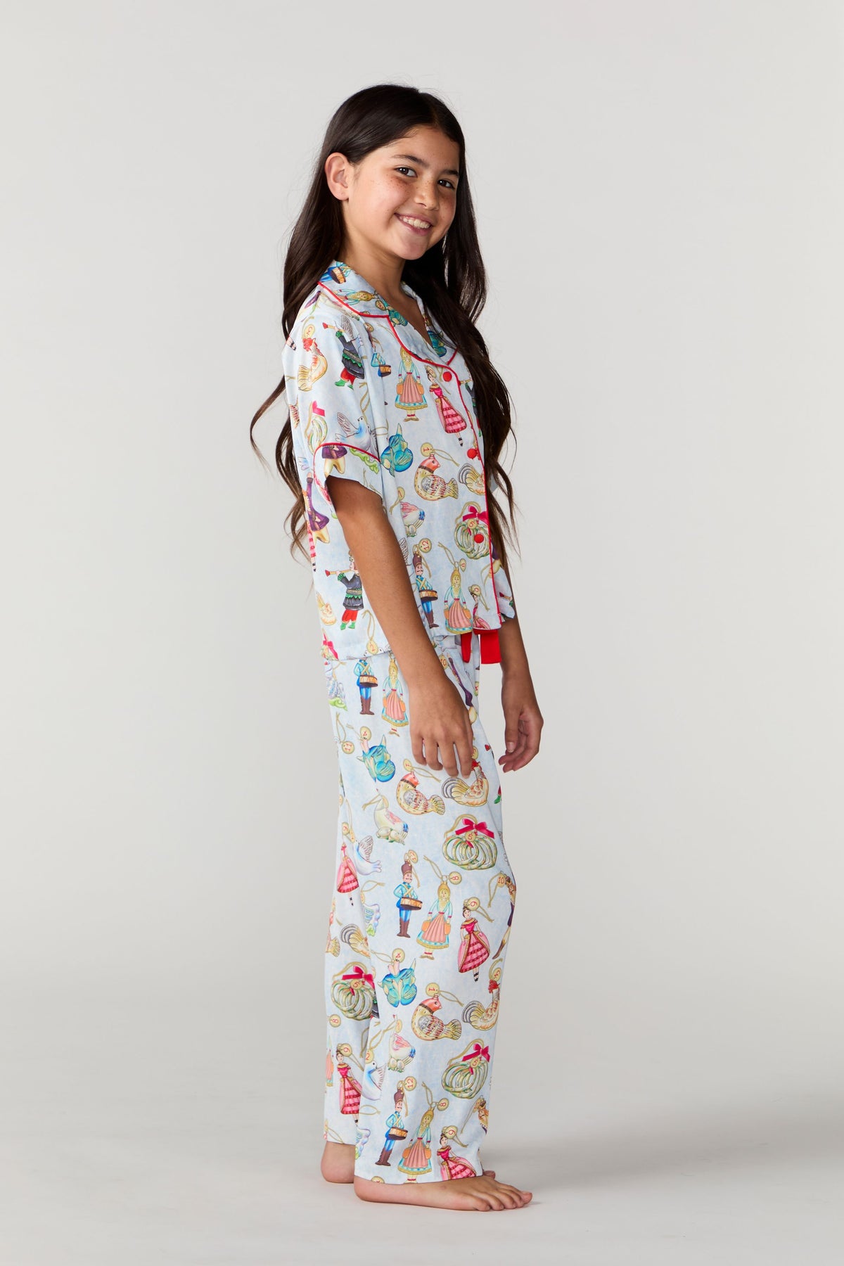 Kids 12 Days Silky Pant Set