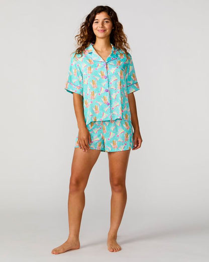 Tink Silky Short Set
