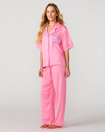 Heartbreaker Silky Pant Set