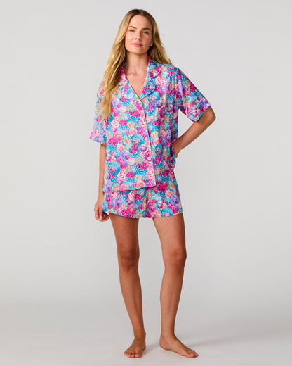 Disco Queen Silky Short Set