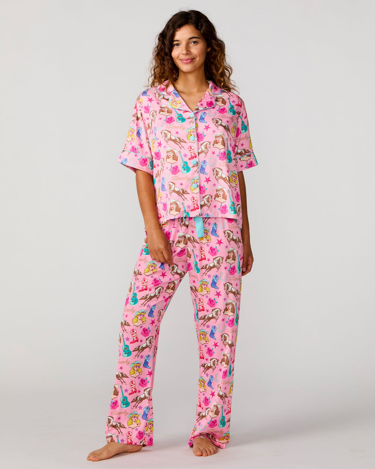 Cowgirl Candy Silky Pant Set