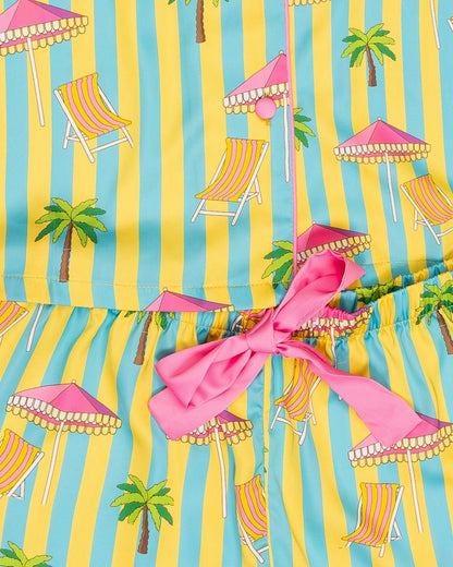 Kids Cabana Club Silky Short Set
