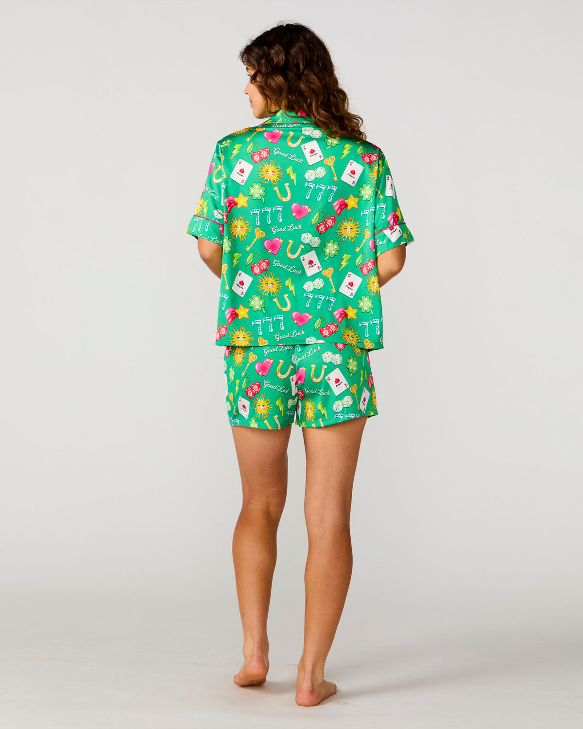 Lucky Silky Short Set