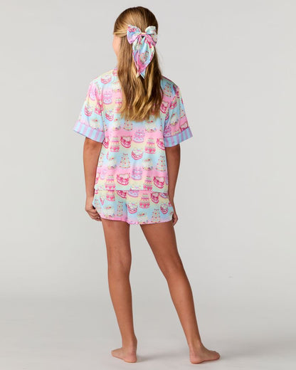 Kids Its My Party Silky Short Set