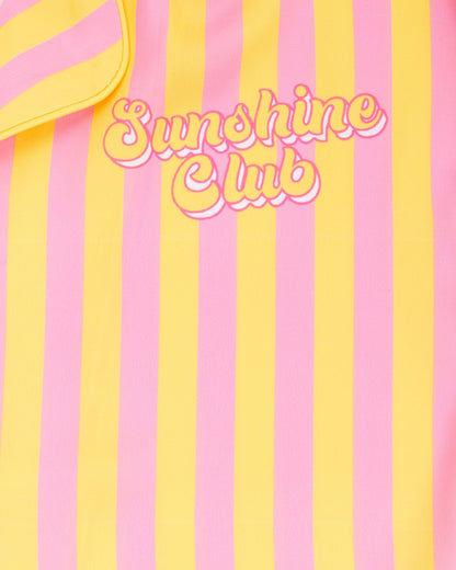 Sunshine Club Silky 3/4 Sleeve Pant Set